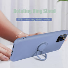 Load image into Gallery viewer, Luxury Soft Liquid Silicone Case For iPhone