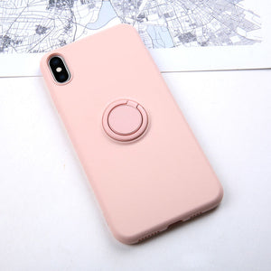 Luxury Soft Liquid Silicone Case For iPhone