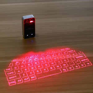 Virtual laser keyboard