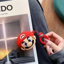 Load image into Gallery viewer, AirPods Pro Case Mario - mushroom
