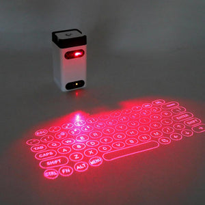 Virtual laser keyboard