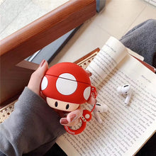 Load image into Gallery viewer, AirPods Pro Case Mario - mushroom
