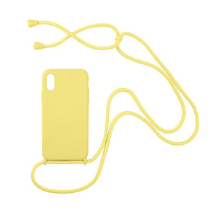 Crossbody Necklace Holder Phone Case for iPhone