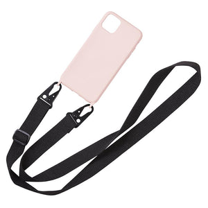 Crossbody Necklace Holder Phone Case for iPhone