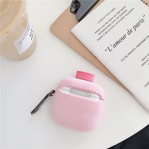 Airpods/Pro Case Johnson's Pink Baby Lotion Bottle