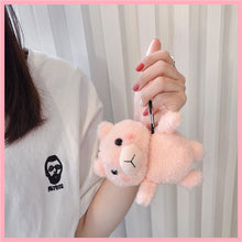 Load image into Gallery viewer, AirPods Case Cute Plush Bear
