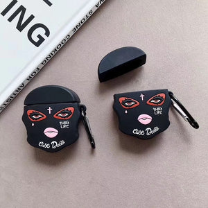 AirPods 1 2 cover cute dolls