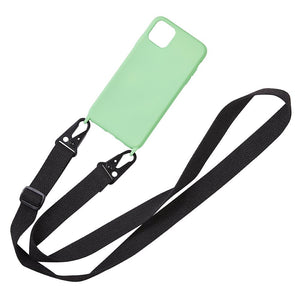 Crossbody Necklace Holder Phone Case for iPhone