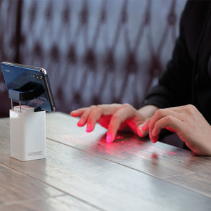 Virtual laser keyboard