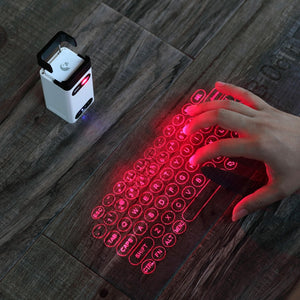 Virtual laser keyboard