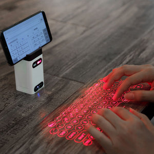 Virtual laser keyboard