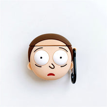 Load image into Gallery viewer, AirPods 1 2 Case Cartoon Rick and Morty
