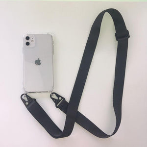 Crossbody Necklace Holder Phone Case for iPhone